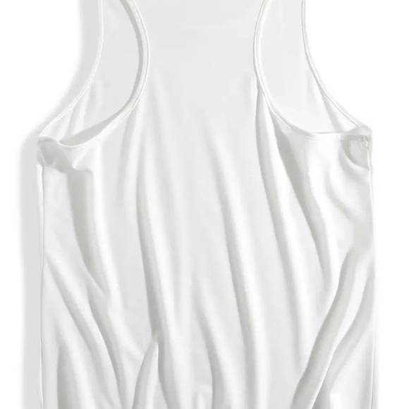 White Summer Vibes Graphic Tank Top - Picture 2 of 5